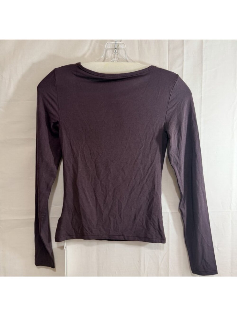 Women’s Best Smooth Contour LongSleeve Reversible Activewear Athletic T-Shirt XS - Picture 4 of 5